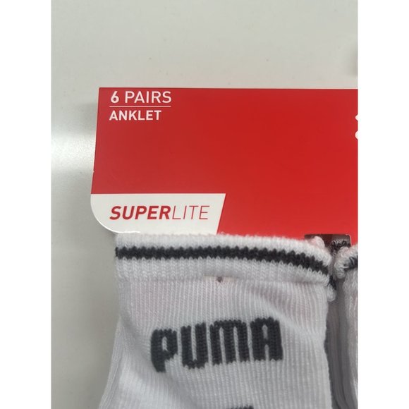 Infant puma socks 6 pairs 0-12m - Picture 2 of 3